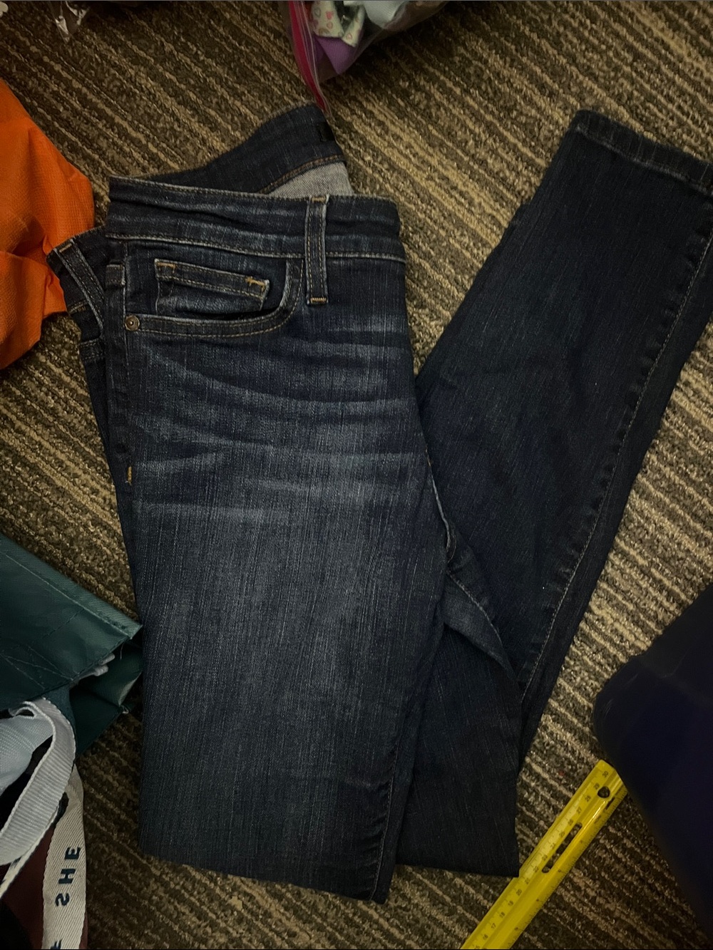 Joe's Jeans Straight Leg Dark Wash Jeans